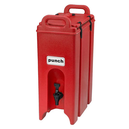Bình Đựng Đồ Uống Giữ Nhiệt Camtainer® Cambro 500LCD158 18.9 lít Màu Đỏ