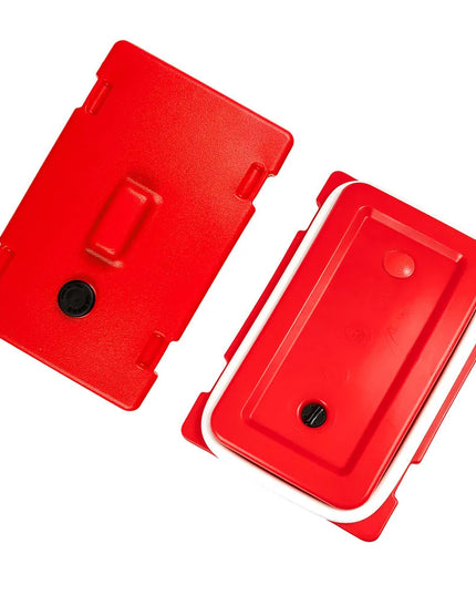 Bình Đựng Đồ Uống Giữ Nhiệt Camtainer® Cambro 500LCD158 18.9 lít Màu Đỏ