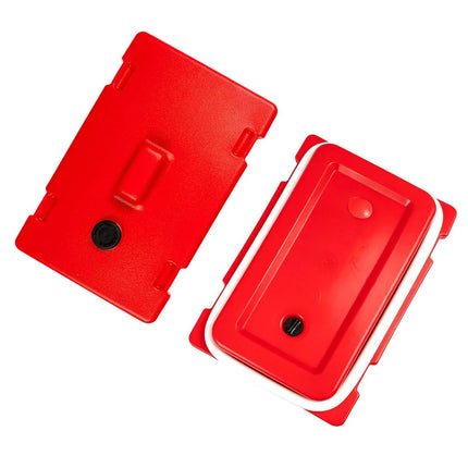 Bình Đựng Đồ Uống Giữ Nhiệt Camtainer® Cambro 500LCD158 18.9 lít Màu Đỏ