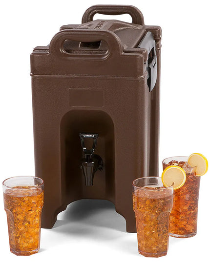 Bình Đựng Đồ Uống Giữ Nhiệt Cateraide™ Carlisle XT250001 9.5 lít Màu Nâu
