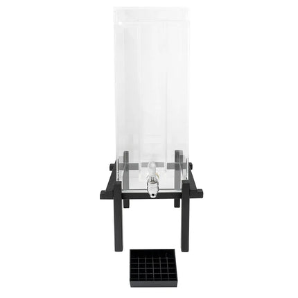 Bình Đựng Nước Cal-Mil 1132-3INF-13 11.4 lít Bình Nhựa, Đế Đen, Ống Lọc Trái Cây