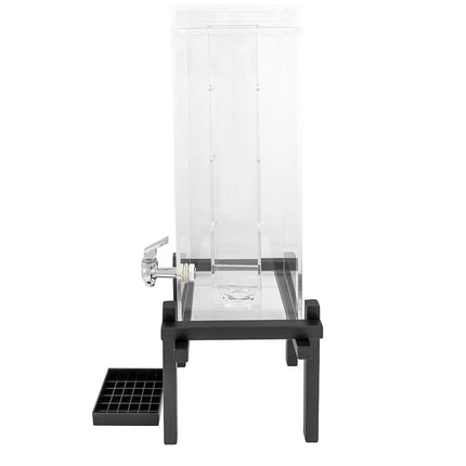 Bình Đựng Nước Cal-Mil 1132-3INF-13 11.4 lít Bình Nhựa, Đế Đen, Ống Lọc Trái Cây