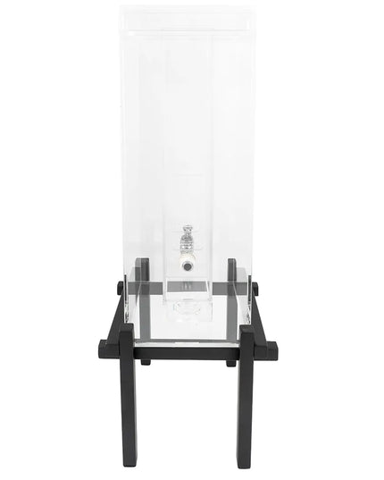 Bình Đựng Nước Cal-Mil 1132-3INF-13 11.4 lít Bình Nhựa, Đế Đen, Ống Lọc Trái Cây