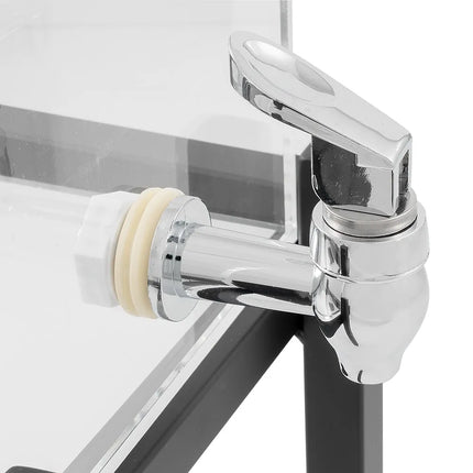 Bình Đựng Nước Cal-Mil 1132-3INF-13 11.4 lít Bình Nhựa, Đế Đen, Ống Lọc Trái Cây