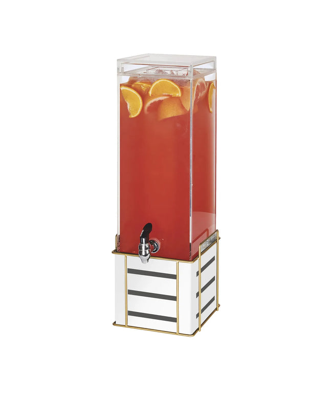 Bình Đựng Nước Cal-Mil 22090-3-15 11.4 lít Bình Acrylic, Đế Thép Trắng, Ngăn Đá