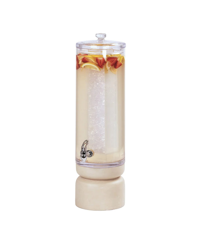 Bình Đựng Nước Cal-Mil 22441-3-113 11.4 lít Bình Acrylic, Đế Gỗ Thông Tẩy Trắng, Ngăn Đá