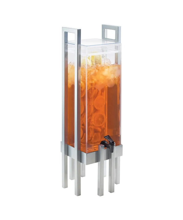 Bình Đựng Nước Cal-Mil 3302-3INF-74 11.4 lít Bình Nhựa, Đế Bạc, Ống Lọc Trái Cây