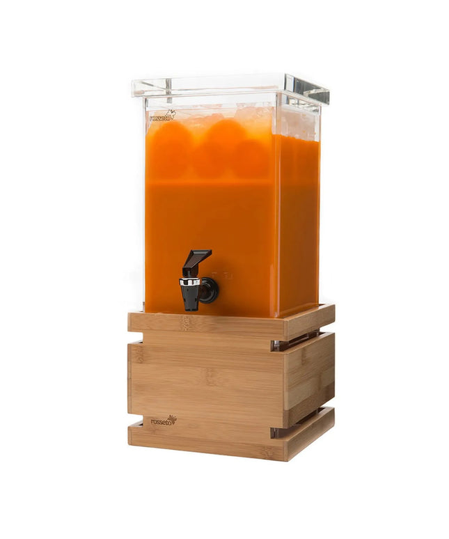 Bình Đựng Nước Rosseto LD116 3.8 lít Kèm Giỏ Đá - Thân Nhựa, Đế Tre