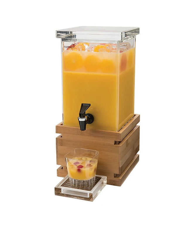 Bình Đựng Nước Rosseto LD116 3.8 lít Kèm Giỏ Đá - Thân Nhựa, Đế Tre