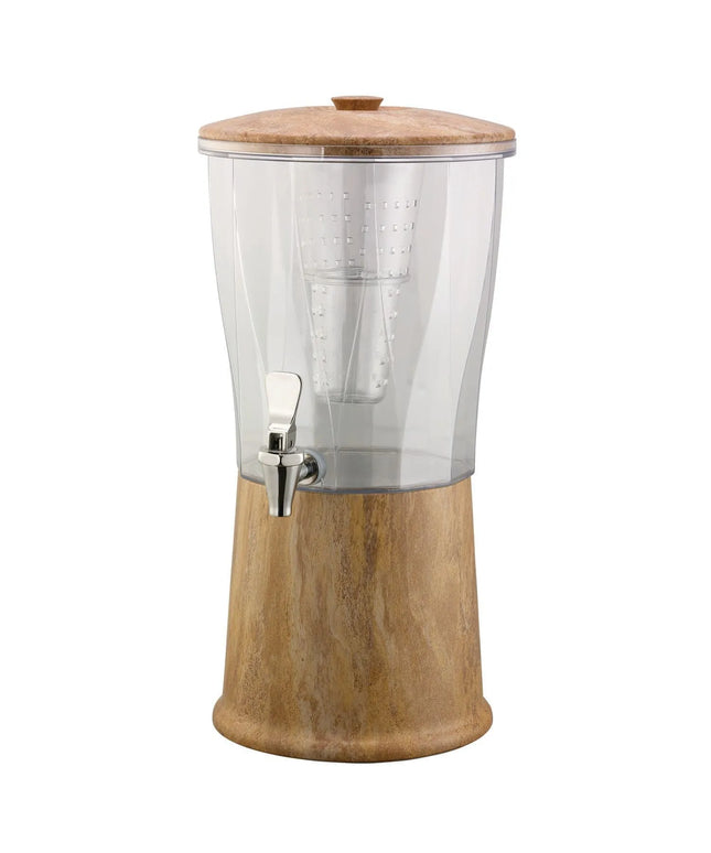 Bình Đựng Nước Service Ideas CBDRT3MBSS 11.4 lít Có Ống Lọc - Thân Nhựa, Đế Vân Đá Brown Marble