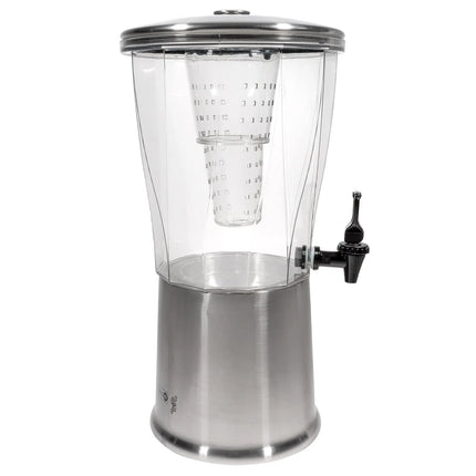 Bình Đựng Nước Service Ideas CBDRT3SS 11.4 lít Có Ống Lọc & Ống Đá - Đế Inox
