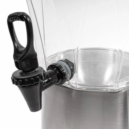 Bình Đựng Nước Service Ideas CBDRT3SS 11.4 lít Có Ống Lọc & Ống Đá - Đế Inox