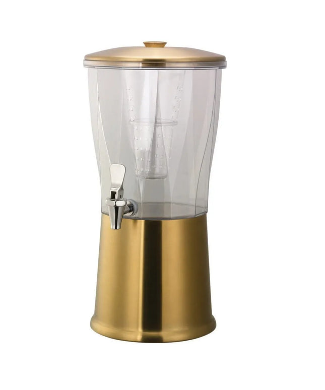 Bình Đựng Nước Service Ideas CBDRT3VGSS 11.4 lít Có Ống Lọc & Ống Đá - Đế Vàng Vintage Gold