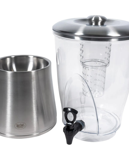 Bình Đựng Nước Tablecraft N175 13.2 lít Có Ống Lọc - Thân Nhựa, Đế Inox