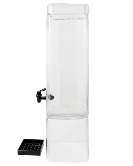 Bình Đựng Nước Thủy Tinh Cal-Mil 1112-3 Vuông 11.4 lít Ngăn Đá - Trong Suốt