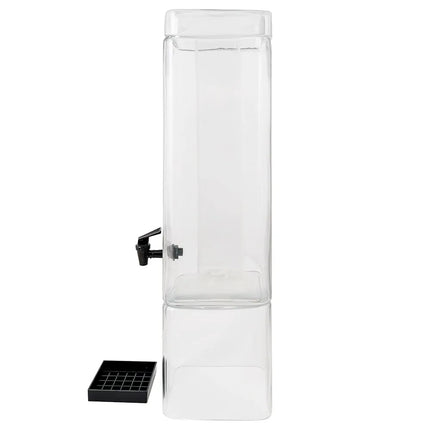 Bình Đựng Nước Thủy Tinh Cal-Mil 1112-3 Vuông 11.4 lít Ngăn Đá - Trong Suốt