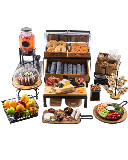 Bình Đựng Nước Thủy Tinh Tablecraft 10090 Industrial Collection™ Tròn 7.6 lít Kèm Lõi Đá & Infuser - Trong Suốt