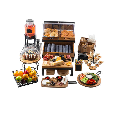 Bình Đựng Nước Thủy Tinh Tablecraft 10090 Industrial Collection™ Tròn 7.6 lít Kèm Lõi Đá & Infuser - Trong Suốt