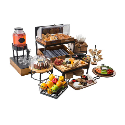 Bình Đựng Nước Thủy Tinh Tablecraft 10090 Industrial Collection™ Tròn 7.6 lít Kèm Lõi Đá & Infuser - Trong Suốt