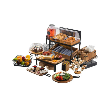 Bình Đựng Nước Thủy Tinh Tablecraft 10090 Industrial Collection™ Tròn 7.6 lít Kèm Lõi Đá & Infuser - Trong Suốt