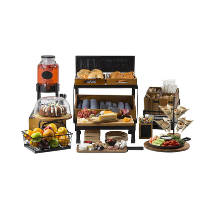 Bình Đựng Nước Thủy Tinh Tablecraft 10090 Industrial Collection™ Tròn 7.6 lít Kèm Lõi Đá & Infuser - Trong Suốt