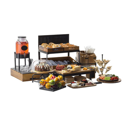 Bình Đựng Nước Thủy Tinh Tablecraft 10090 Industrial Collection™ Tròn 7.6 lít Kèm Lõi Đá & Infuser - Trong Suốt