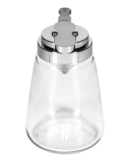 Bình Đựng Siro Chống Nhỏ Giọt Tablecraft 1371CP Trụ Tròn 355 ml - Thủy Tinh, Nắp ABS Mạ Chrome