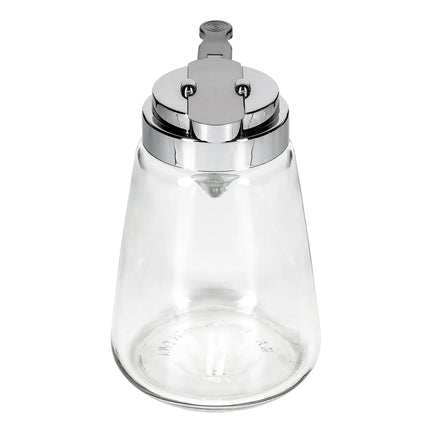 Bình Đựng Siro Chống Nhỏ Giọt Tablecraft 1371CP Trụ Tròn 355 ml - Thủy Tinh, Nắp ABS Mạ Chrome