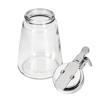Bình Đựng Siro Chống Nhỏ Giọt Tablecraft 1371CP Trụ Tròn 355 ml - Thủy Tinh, Nắp ABS Mạ Chrome