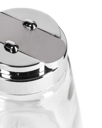 Bình Đựng Siro Chống Nhỏ Giọt Tablecraft 1371CP Trụ Tròn 355 ml - Thủy Tinh, Nắp ABS Mạ Chrome
