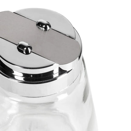 Bình Đựng Siro Chống Nhỏ Giọt Tablecraft 1371CP Trụ Tròn 355 ml - Thủy Tinh, Nắp ABS Mạ Chrome