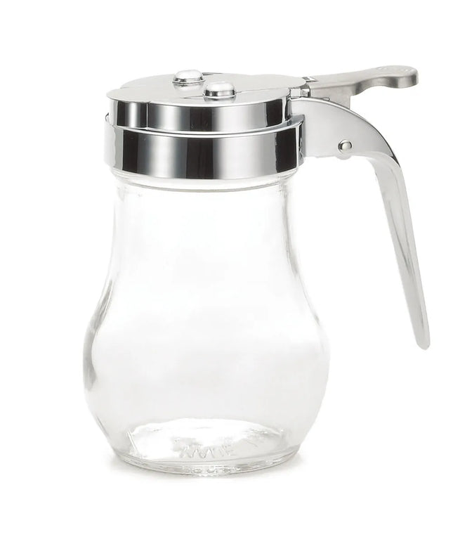 Bình Đựng Siro Chống Nhỏ Giọt Tablecraft 406CP Giọt Nước 177 ml - Thủy Tinh, Nắp ABS Mạ Chrome