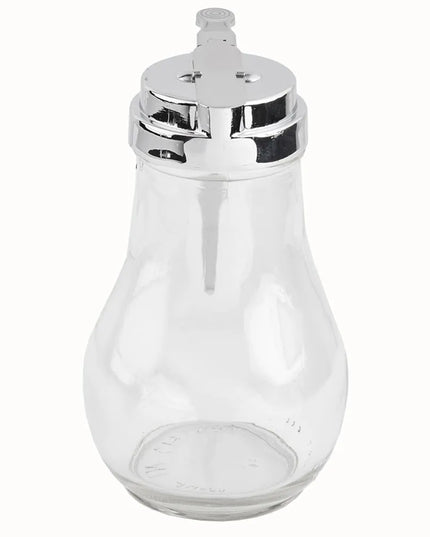 Bình Đựng Siro Chống Nhỏ Giọt Tablecraft 414 Giọt Nước 414 ml - Thủy Tinh, Nắp Mạ Chrome