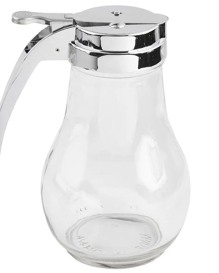 Bình Đựng Siro Chống Nhỏ Giọt Tablecraft 414 Giọt Nước 414 ml - Thủy Tinh, Nắp Mạ Chrome