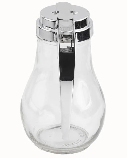 Bình Đựng Siro Chống Nhỏ Giọt Tablecraft 414 Giọt Nước 414 ml - Thủy Tinh, Nắp Mạ Chrome