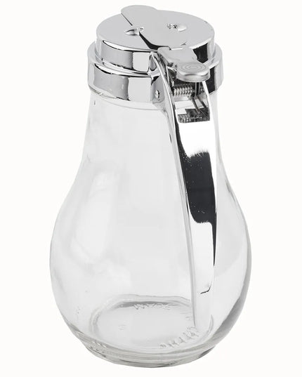 Bình Đựng Siro Chống Nhỏ Giọt Tablecraft 414 Giọt Nước 414 ml - Thủy Tinh, Nắp Mạ Chrome
