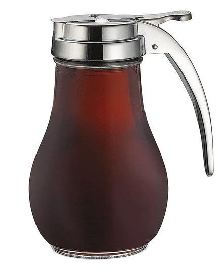 Bình Đựng Siro Chống Nhỏ Giọt Tablecraft 414 Giọt Nước 414 ml - Thủy Tinh, Nắp Mạ Chrome