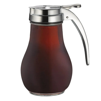 Bình Đựng Siro Chống Nhỏ Giọt Tablecraft 414 Giọt Nước 414 ml - Thủy Tinh, Nắp Mạ Chrome