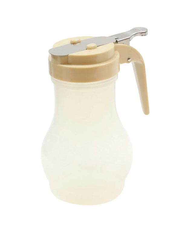 Bình Đựng Siro Chống Nhỏ Giọt Tablecraft PP410A Giọt Nước 296 ml - Nhựa Polypropylene, Nắp ABS Almond