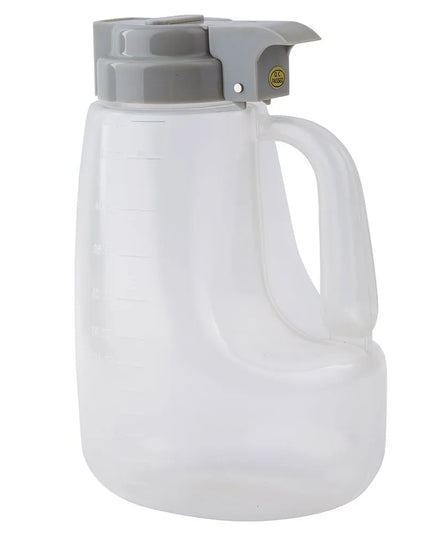 Bình Đựng Siro Chống Nhỏ Giọt Tablecraft PP48G Option™ Tròn 1.4 l - Nhựa Polypropylene, Nắp Nhựa Xám