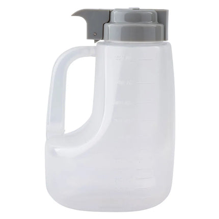 Bình Đựng Siro Chống Nhỏ Giọt Tablecraft PP48G Option™ Tròn 1.4 l - Nhựa Polypropylene, Nắp Nhựa Xám