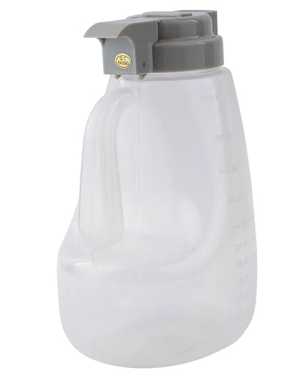Bình Đựng Siro Chống Nhỏ Giọt Tablecraft PP48G Option™ Tròn 1.4 l - Nhựa Polypropylene, Nắp Nhựa Xám