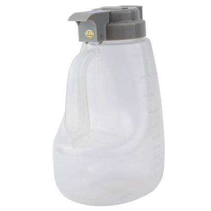 Bình Đựng Siro Chống Nhỏ Giọt Tablecraft PP48G Option™ Tròn 1.4 l - Nhựa Polypropylene, Nắp Nhựa Xám