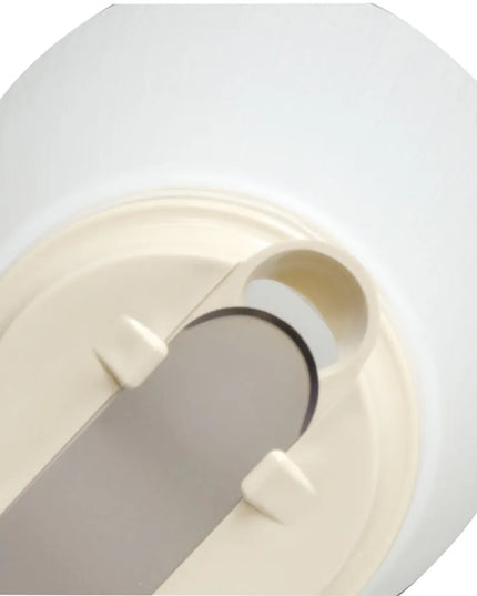 Bình Đựng Siro Chống Nhỏ Giọt Vollrath 632-18 Dripcut® Cafe Color Trụ Tròn 946 ml - Nhựa Polyethylene Trắng, Nắp Nhựa Almond