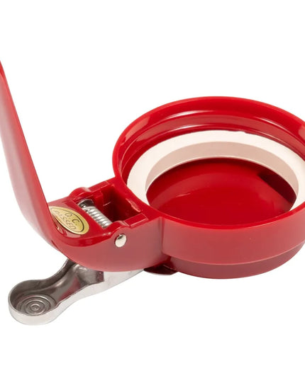 Bình Đựng Sốt Dạng Giọt Nước Tablecraft 406RE 177 ml - Thủy Tinh, Nắp ABS Đỏ