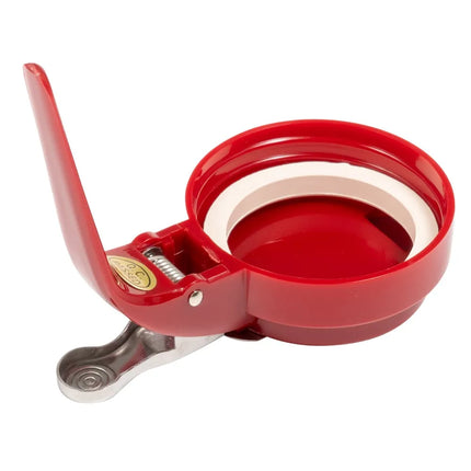Bình Đựng Sốt Dạng Giọt Nước Tablecraft 406RE 177 ml - Thủy Tinh, Nắp ABS Đỏ