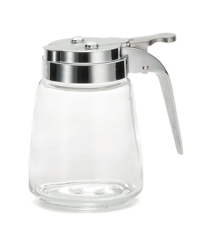Bình Đựng Sốt Dạng Trụ Tablecraft 1370CP 237 ml - Thủy Tinh, Nắp ABS Chrome