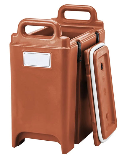 Bình Đựng Súp Giữ Nhiệt Camtainer® Cambro 350LCD402 12.5 lít Màu Đỏ Gạch
