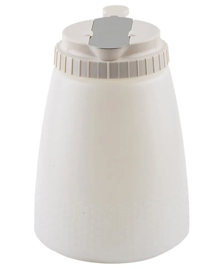 Bình Đựng Syrup Chống Nhỏ Giọt Đa Năng Tablecraft 748W Hình Trụ 1.4 l - Polyethylene Trắng, Nắp ABS Trắng