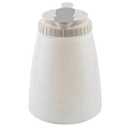 Bình Đựng Syrup Chống Nhỏ Giọt Đa Năng Tablecraft 748W Hình Trụ 1.4 l - Polyethylene Trắng, Nắp ABS Trắng